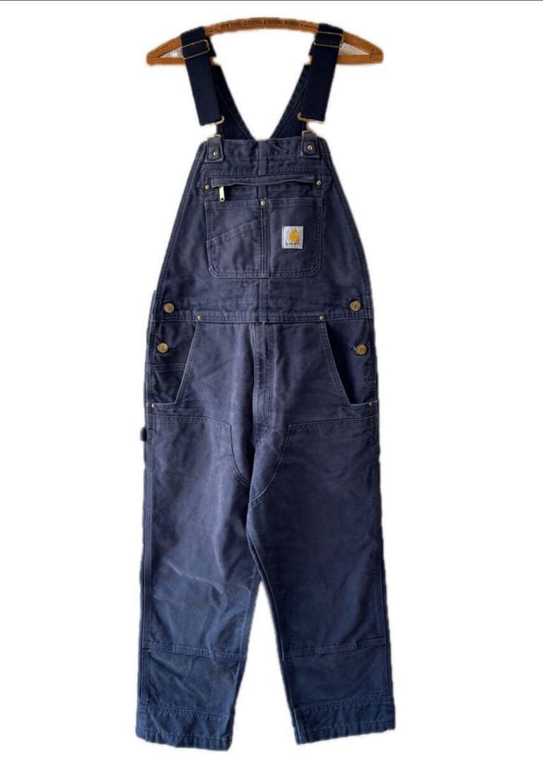 Carhartt ダック ダブルニー オーバーオール 32 カーハート ワーク