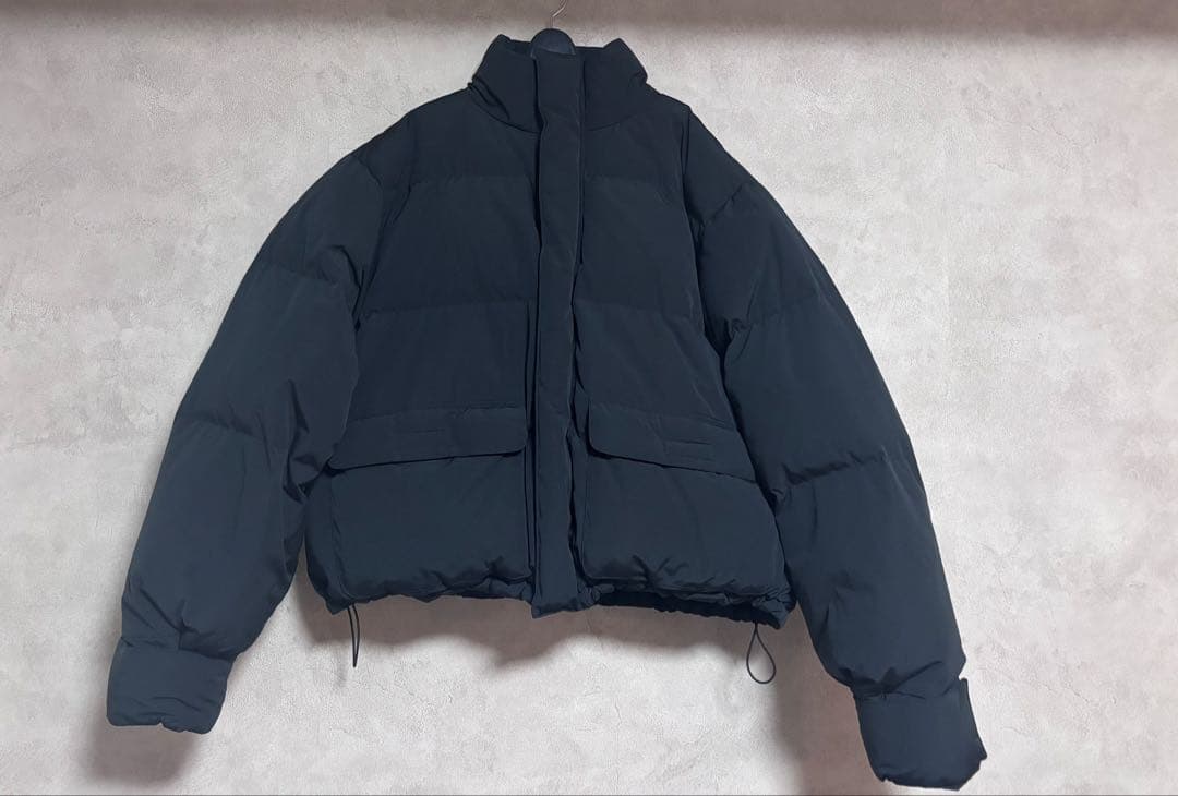 Entire studios ブラックPFDダウン パファージャケット