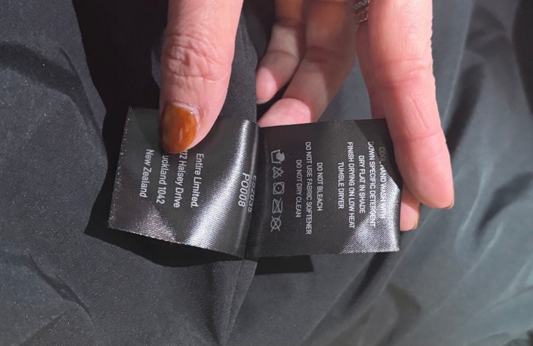 Entire studios ブラックPFDダウン パファージャケット