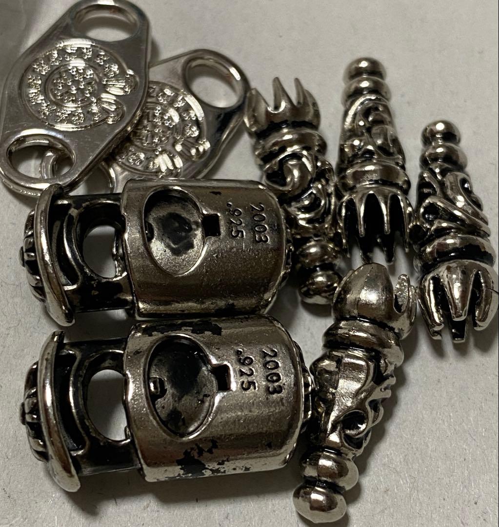 スニーカー用カスタムレースアクセサリー　シューレーパーツ　【一点物】