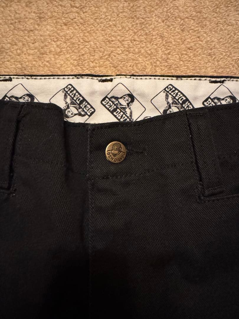 USA企画 BEN DAVIS オリジナルベンズW32 L29ブラックフリスコ