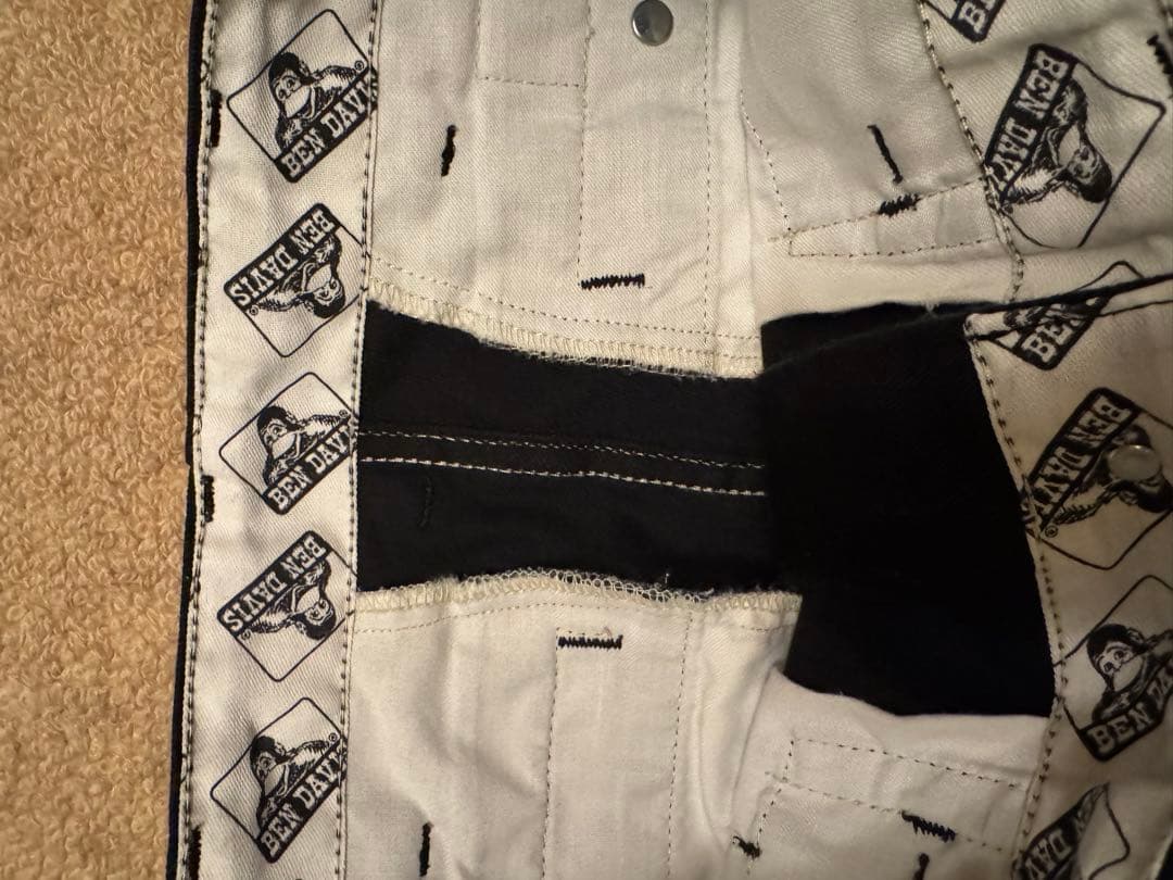 USA企画 BEN DAVIS オリジナルベンズW32 L29ブラックフリスコ