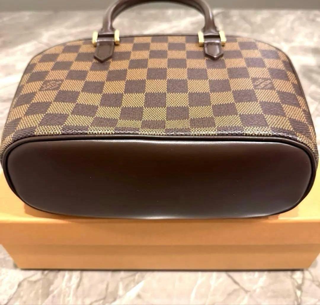 極美品ルイ・ヴィトン LOUIS VUITTON ダミエ サリア ハンドバッグ