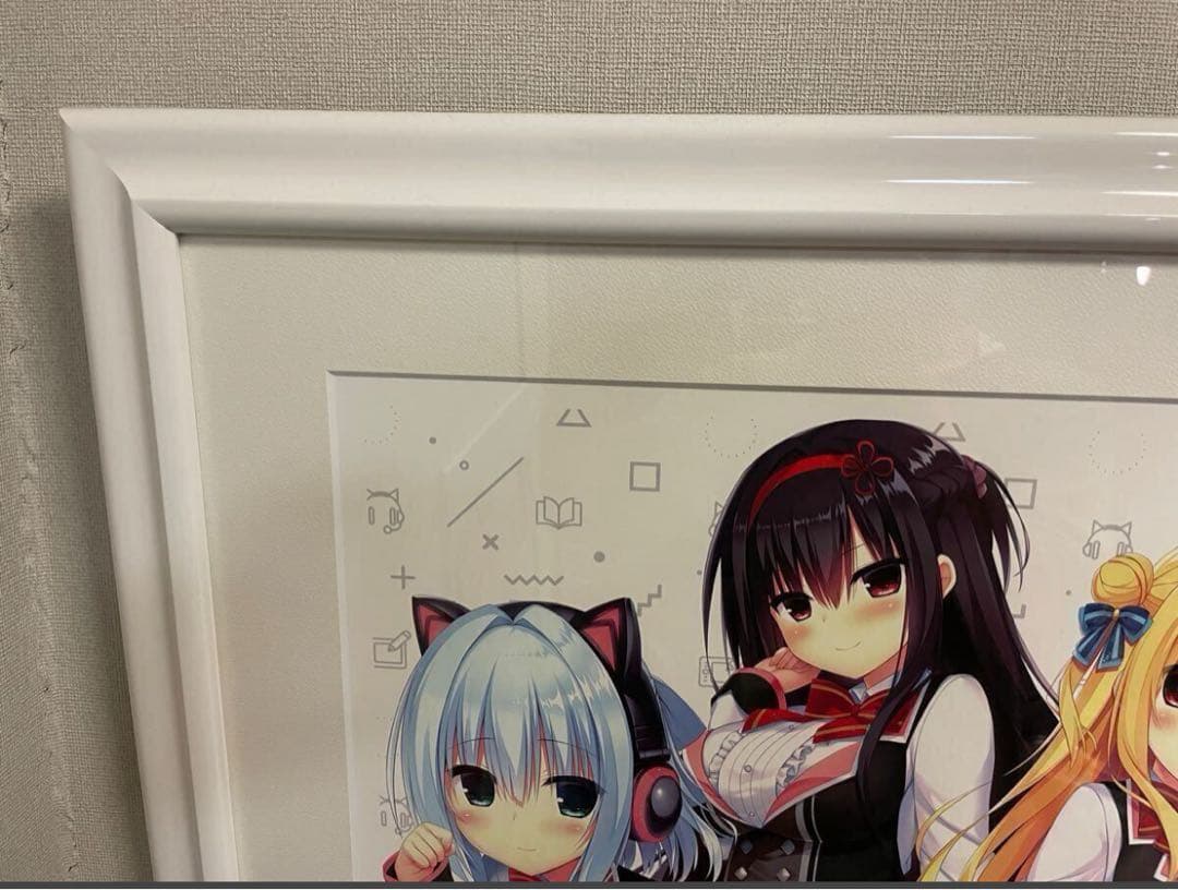 まどそふと　ハミダシクリエイティブ　版画　アールビバン