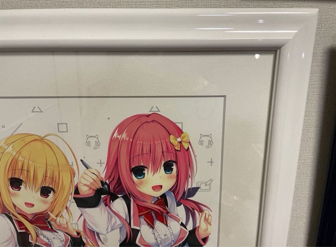 まどそふと　ハミダシクリエイティブ　版画　アールビバン