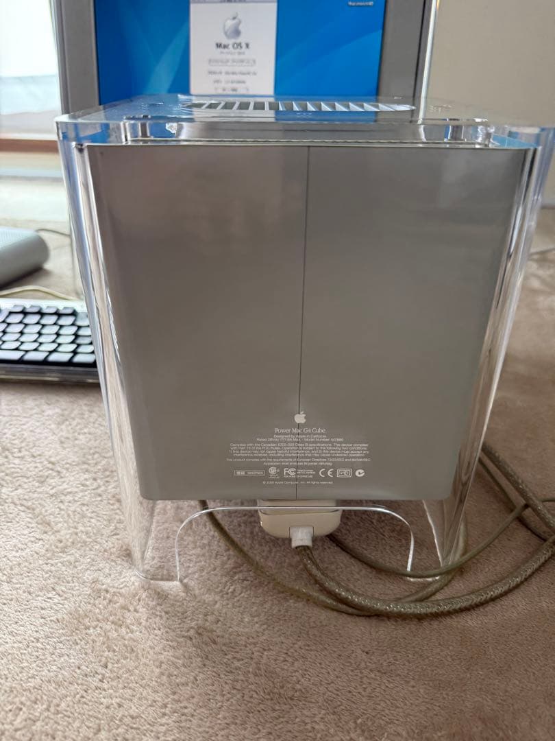 本日限定　PowerMac G4Cube SSD換装 メモリ最大 ドライブ無し