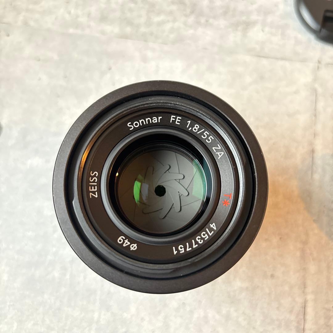 おまけ付★ ZEISS Sonnar FE 1.8/55 ZA Eマウントレンズ