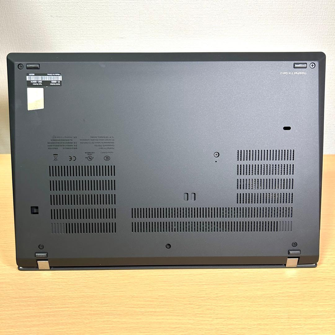美品 Lenovo ThinkPad T14 Gen2 i5 16GB オフィス