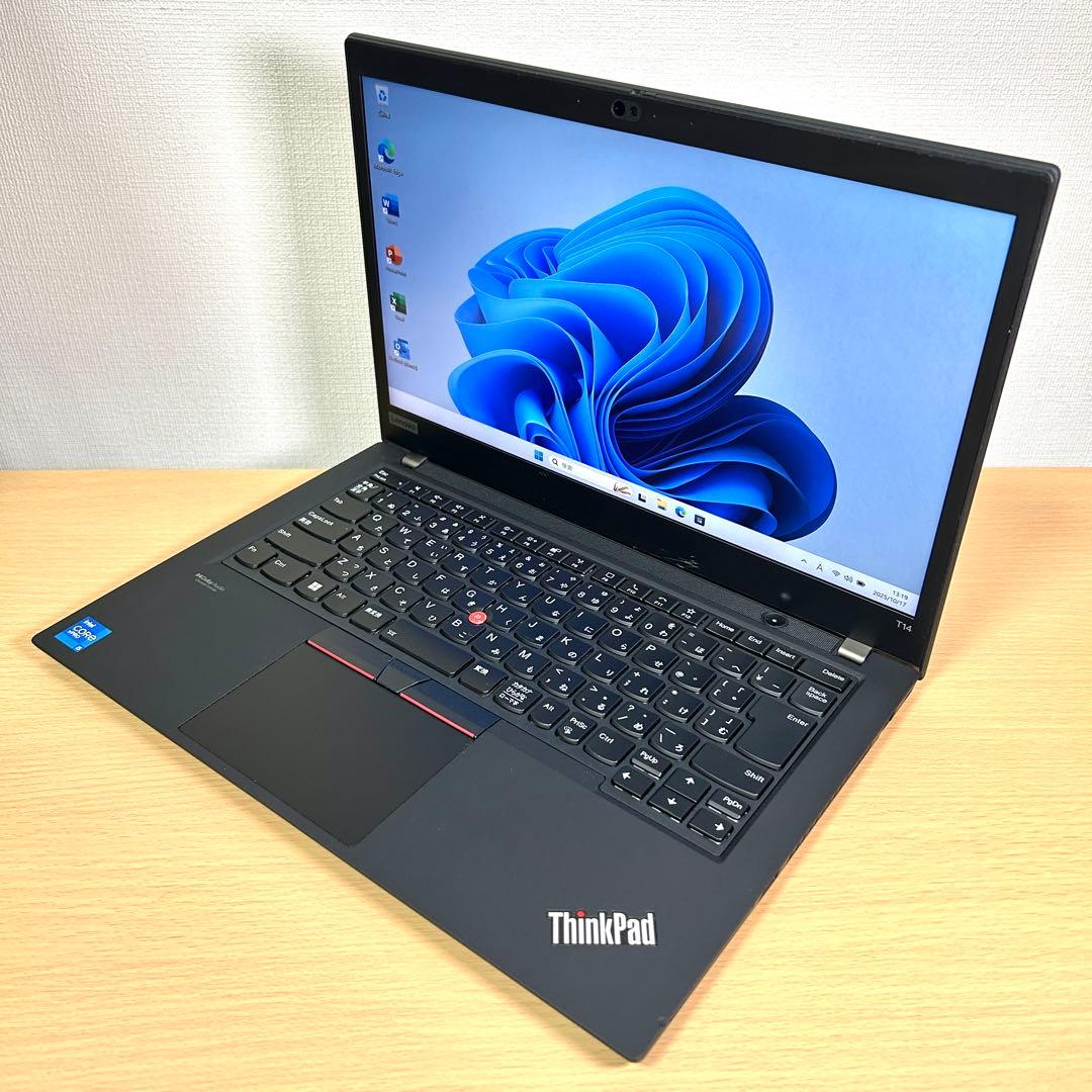 美品 Lenovo ThinkPad T14 Gen2 i5 16GB オフィス