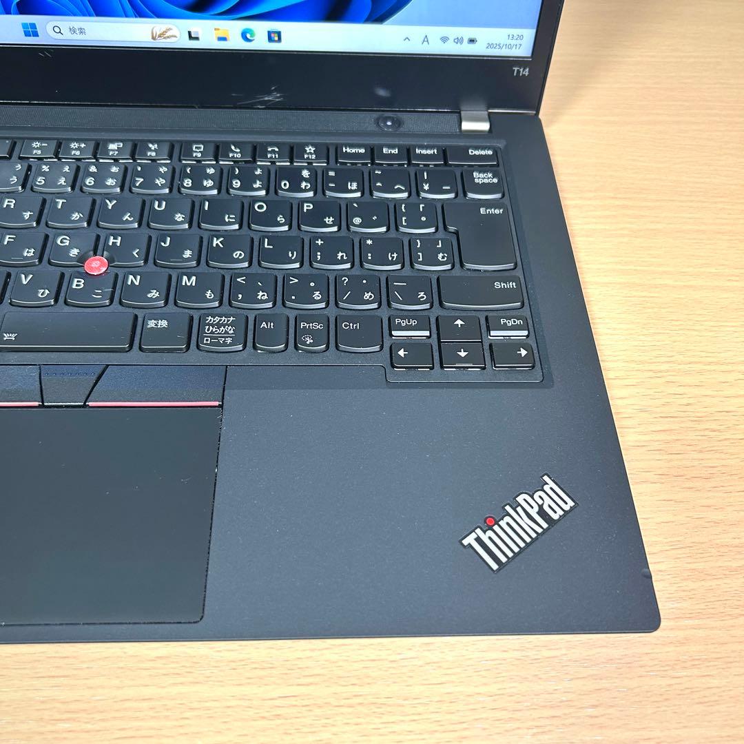 美品 Lenovo ThinkPad T14 Gen2 i5 16GB オフィス