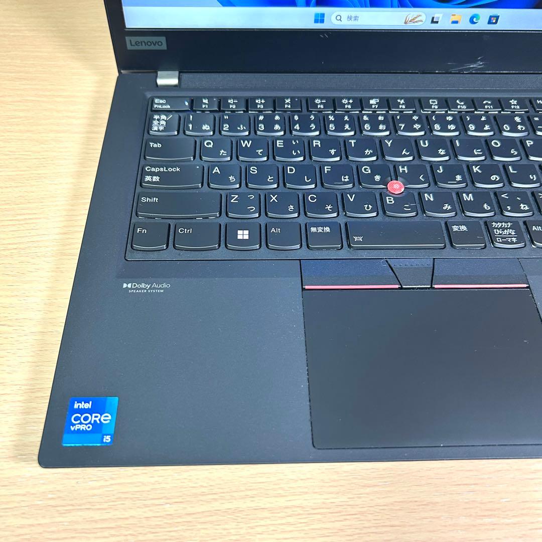 美品 Lenovo ThinkPad T14 Gen2 i5 16GB オフィス