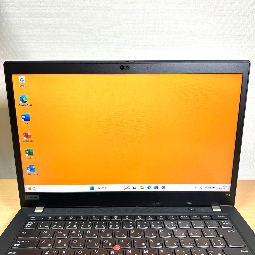 美品 Lenovo ThinkPad T14 Gen2 i5 16GB オフィス