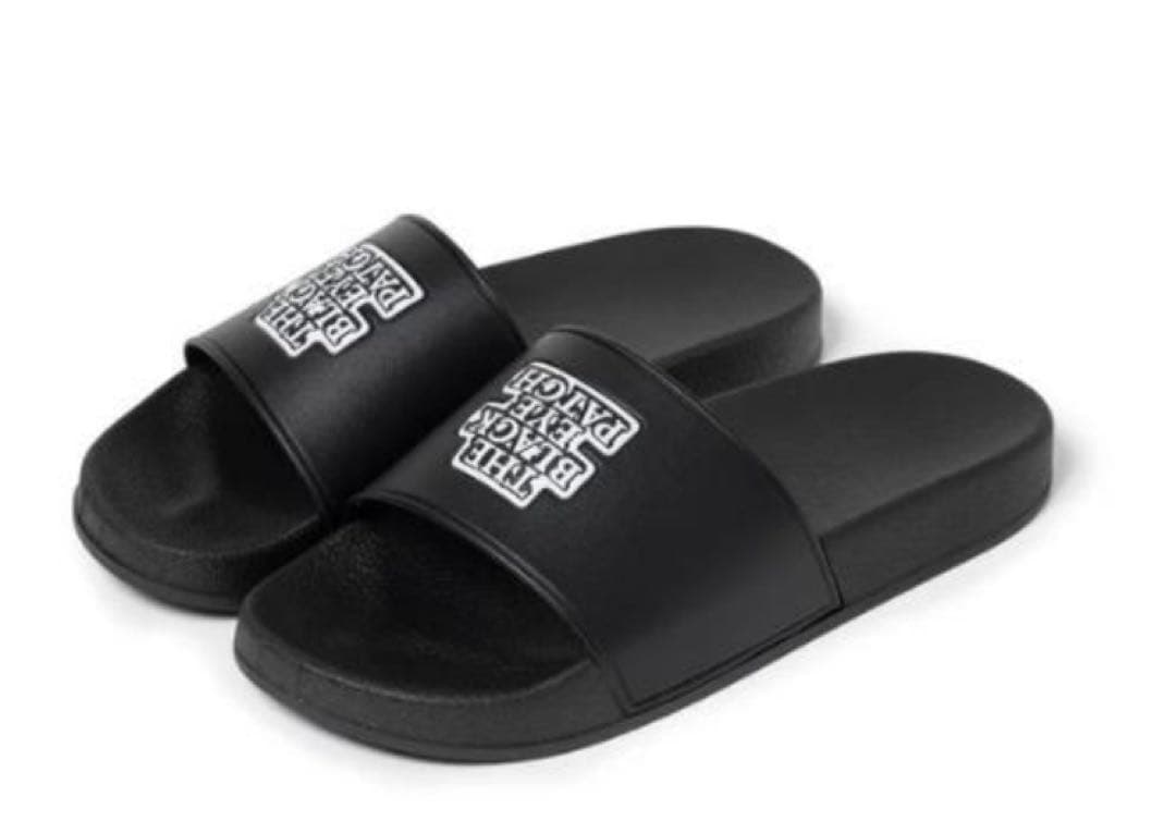 OG LABEL SHOWER SANDALS ブラックアイパッチ サンダル L