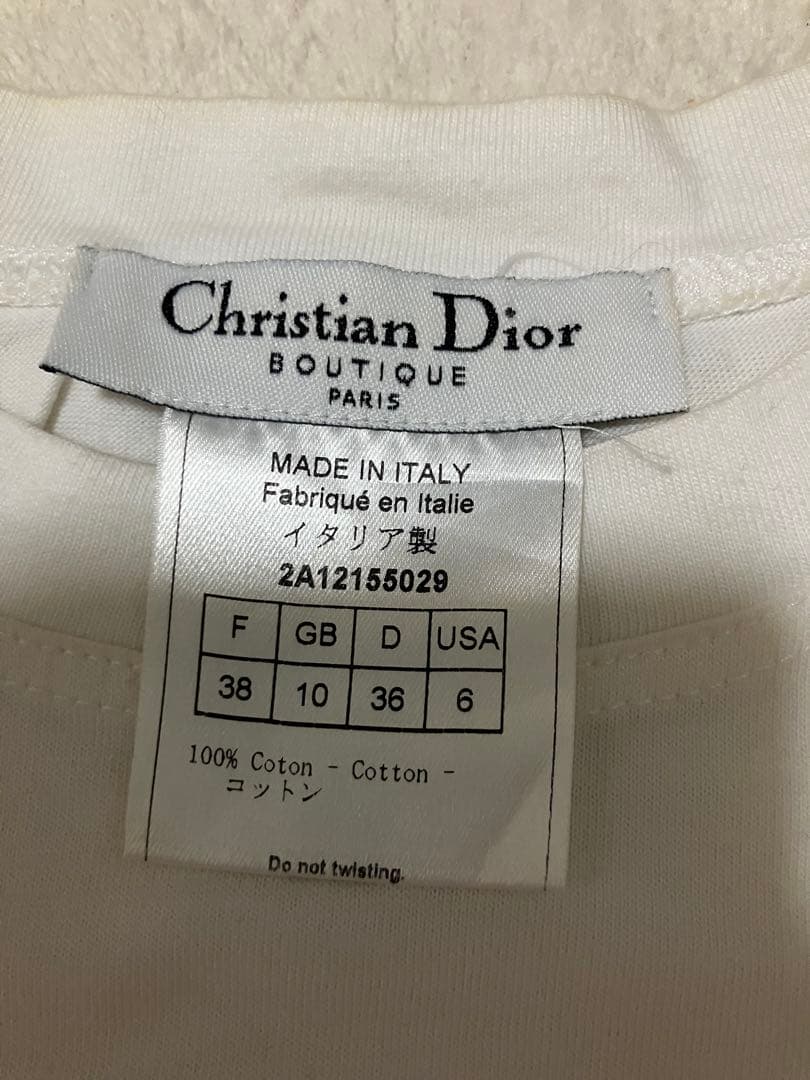 クリスチャンディオール Ｔシャツ ジョンガリアーノ　38