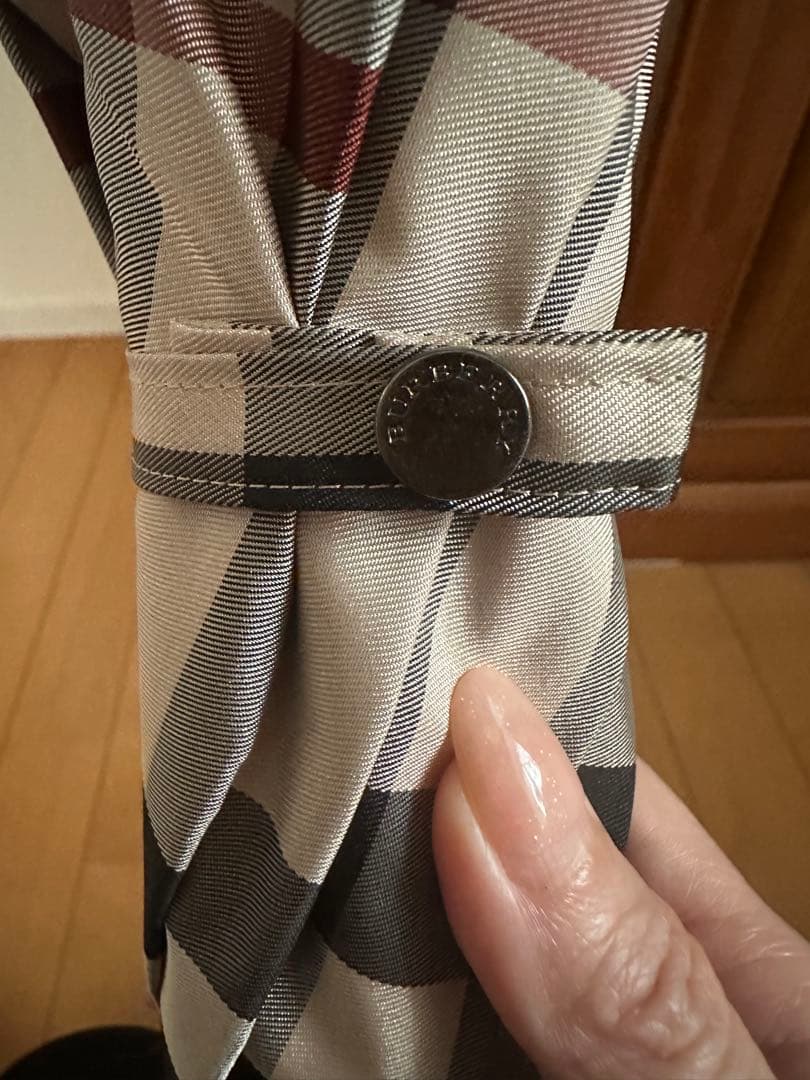 Burberry チェック柄 長傘