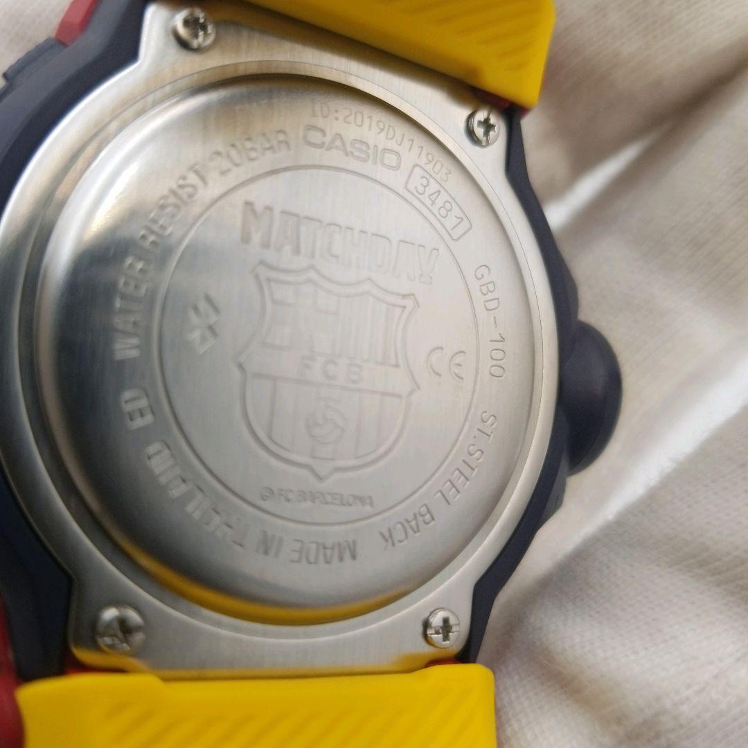 【極美品】Gショック　FCバルセロナ　コラボ　限定商品　サッカー　CASIO
