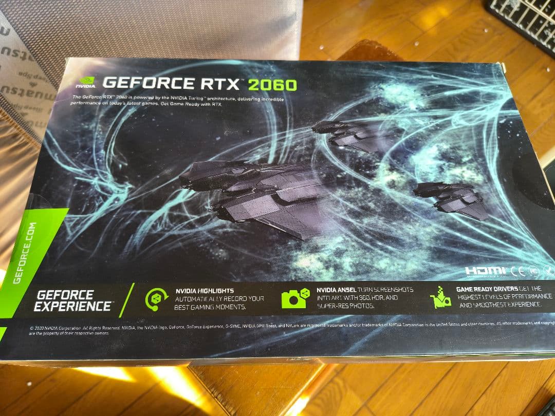 GeForce RTX 2060 12GB GDDR6 グラフィックボード
