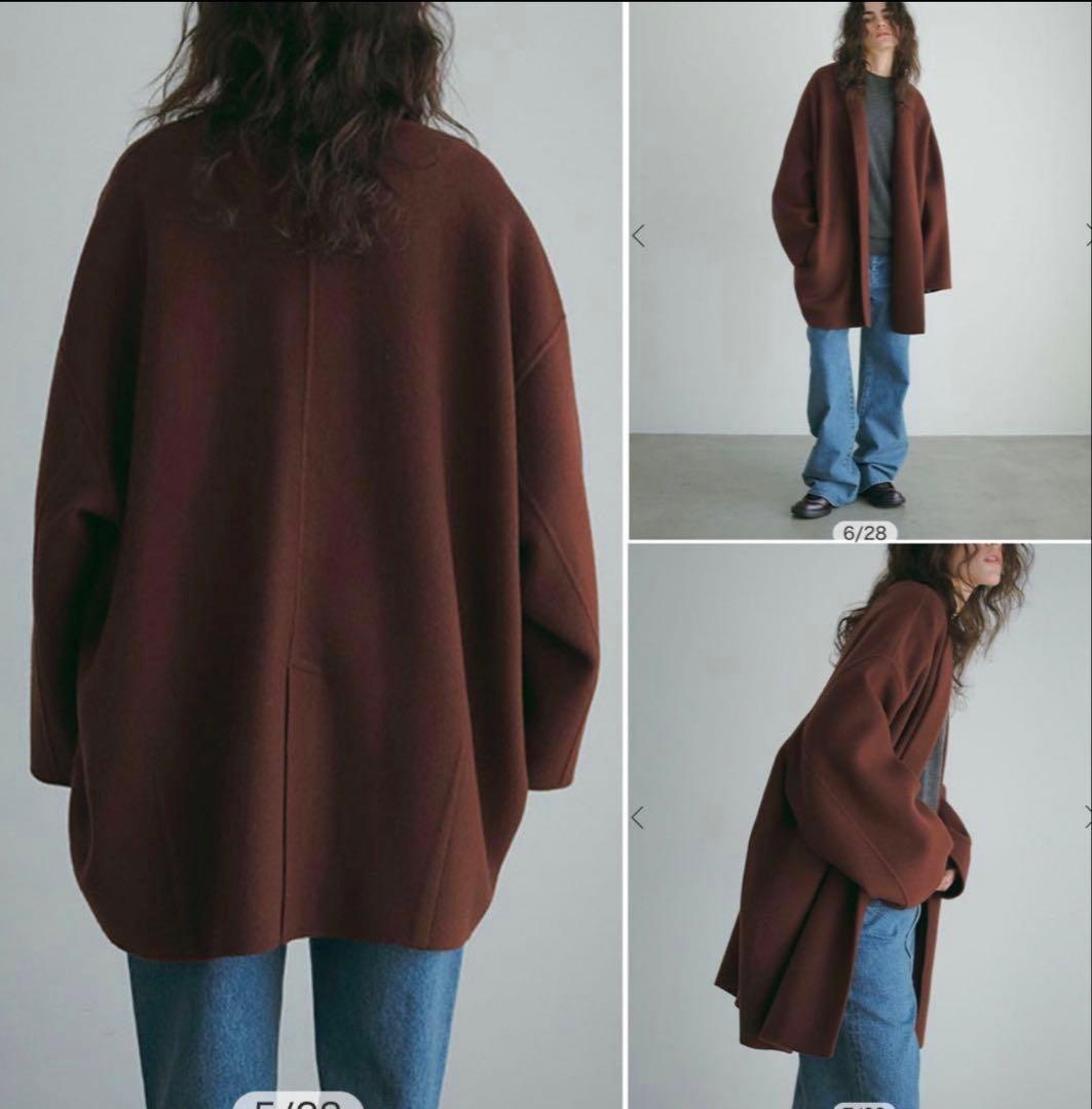 ETRE TOKYO ウールリバーコクーンコート