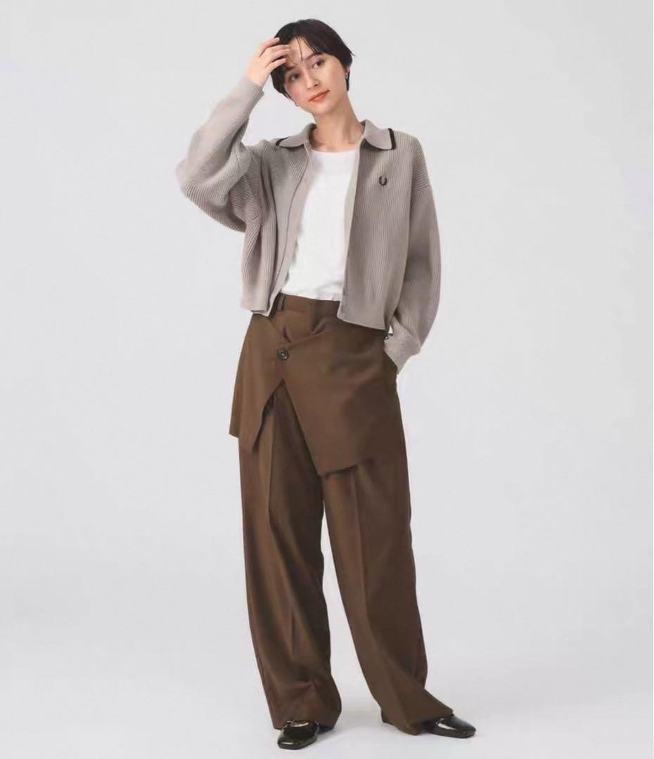 新品FRED PERRY × Ray BEAMS / 別注 カラー カーディガン