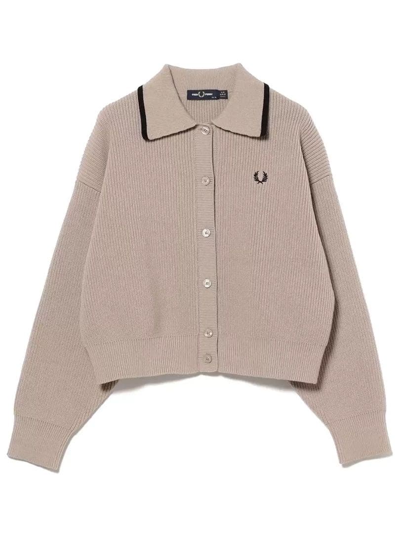 新品FRED PERRY × Ray BEAMS / 別注 カラー カーディガン