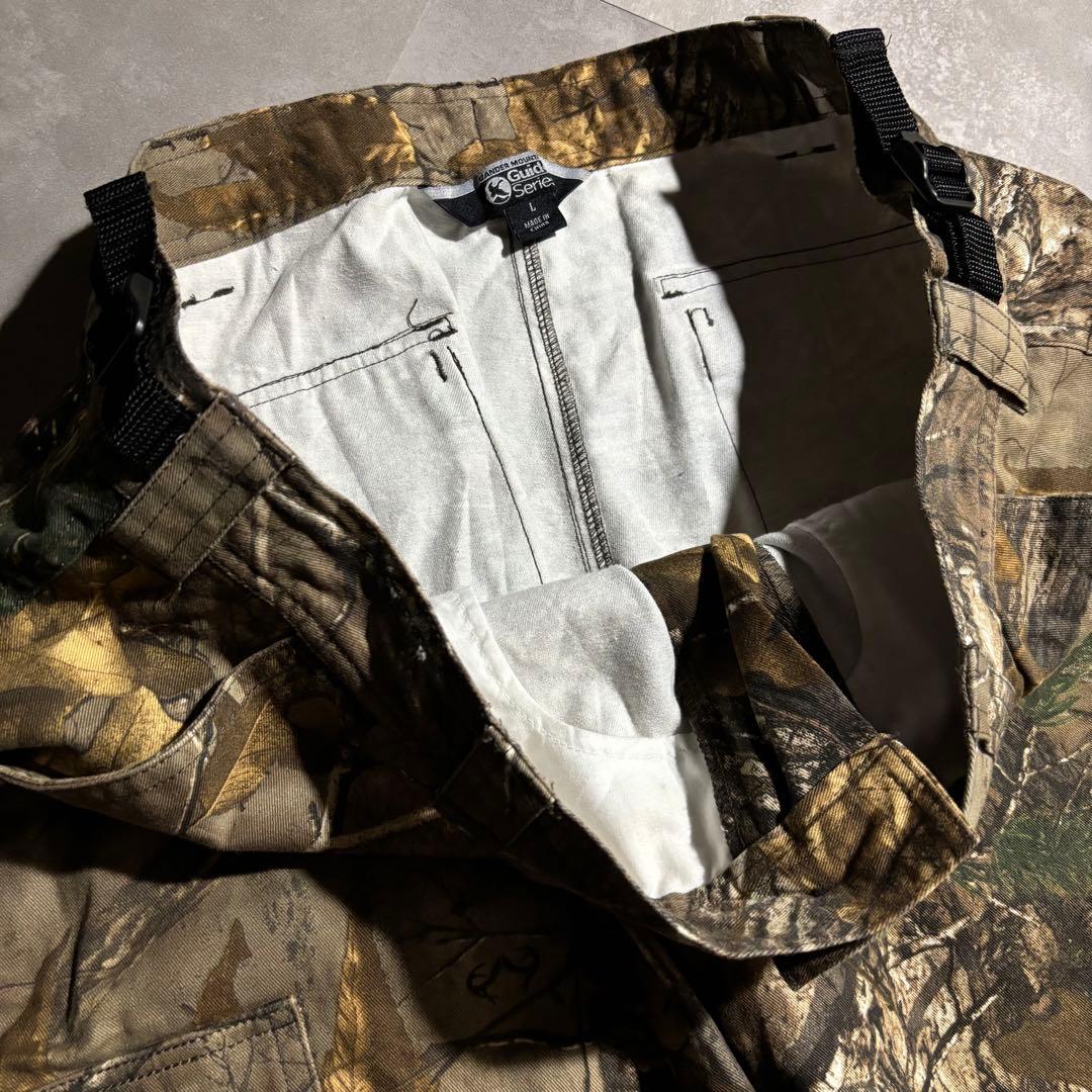 極太 90s - リアルツリーカモパンツ ワイドパンツ　迷彩　y2k ワイド