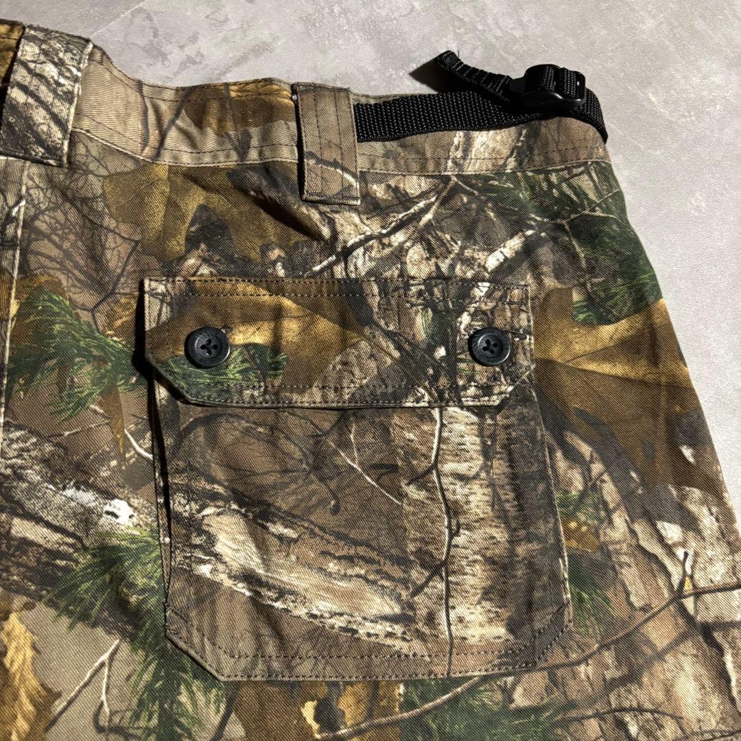 極太 90s - リアルツリーカモパンツ ワイドパンツ　迷彩　y2k ワイド