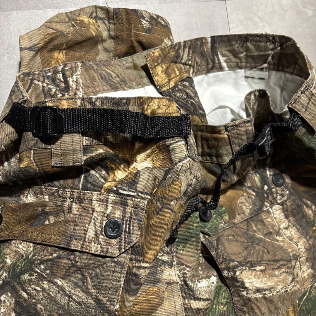 極太 90s - リアルツリーカモパンツ ワイドパンツ　迷彩　y2k ワイド