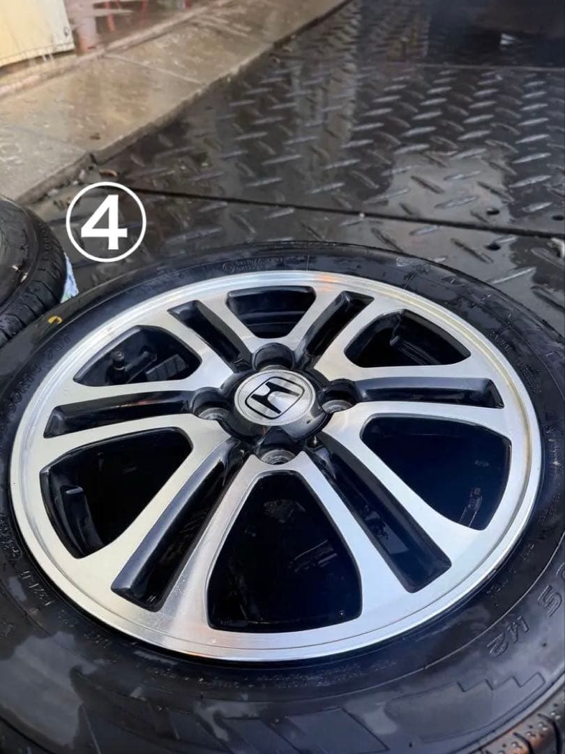 N-BOX 純正　タイヤ新品　ホンダ 14インチ ホイールセット　JF1 美品