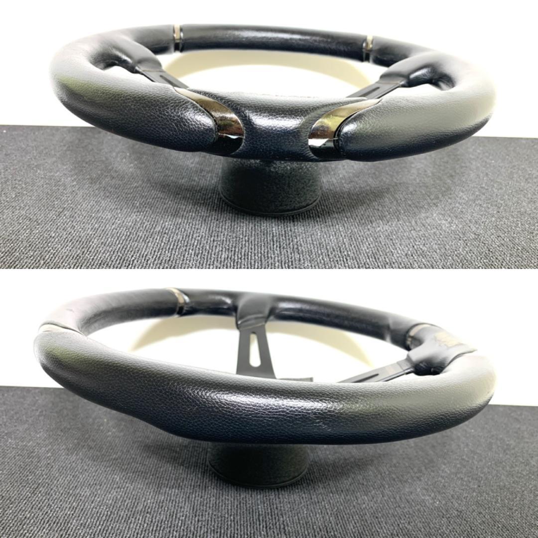 モモ ゴッサム ステアリング 35Φ ホーンボタン付 12年製 美品 ディープ