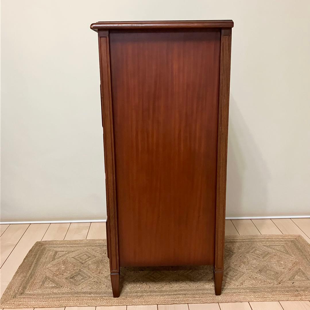 【アンティーク】 チェスト コンソール モダン 飾り棚 5段 ビンテージ 家具