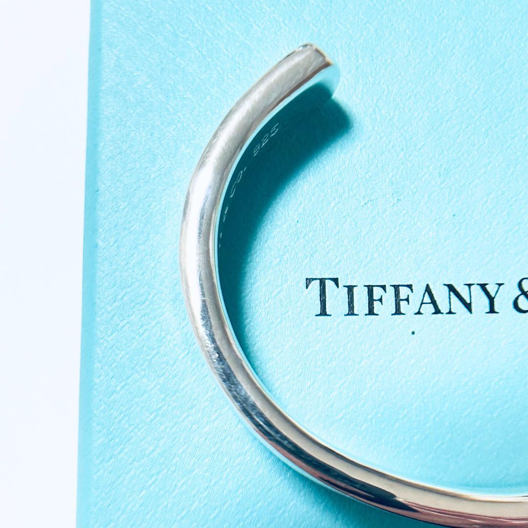 【超美品】ティファニー 1837 カフ バングル ブレスレット SV925