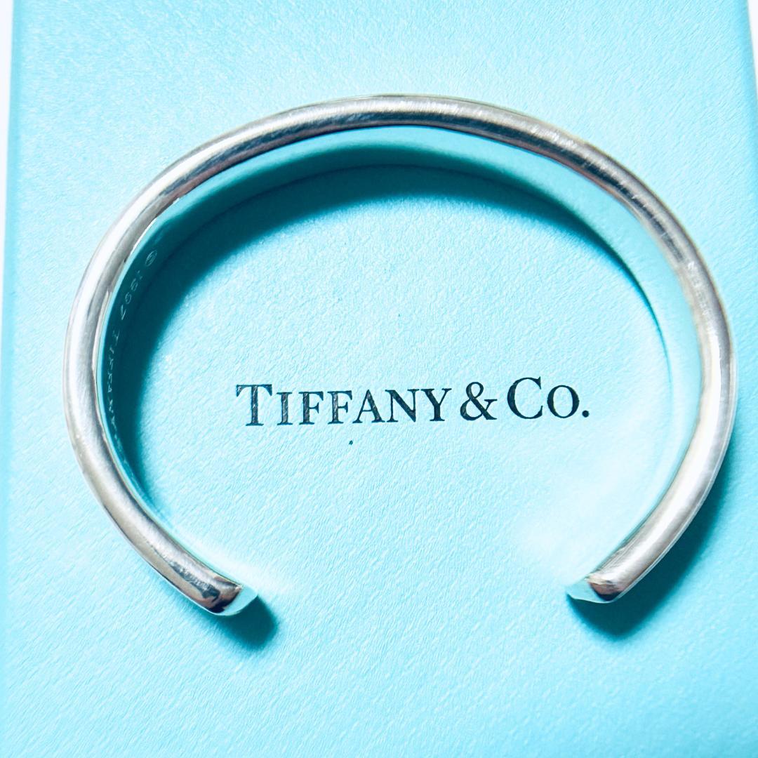 【超美品】ティファニー 1837 カフ バングル ブレスレット SV925