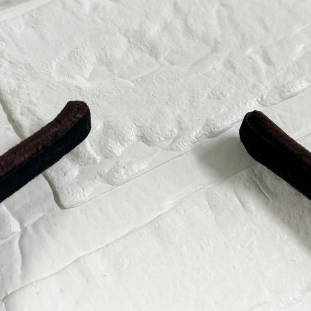 【美品】ALEXANDRE DE PARIS ベロアリボンカチューシャ　ブラウン