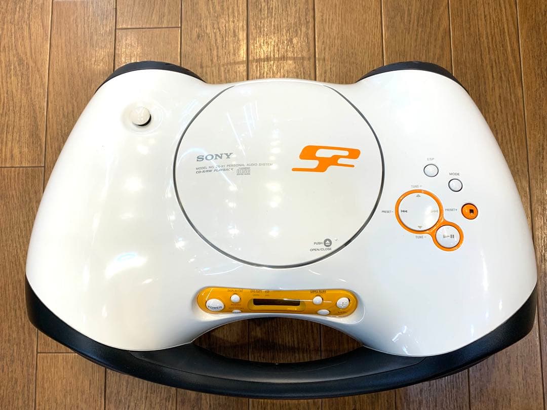希少 未使用 SONY ソニー ZS-X1 海外モデル CDラジオプレーヤー