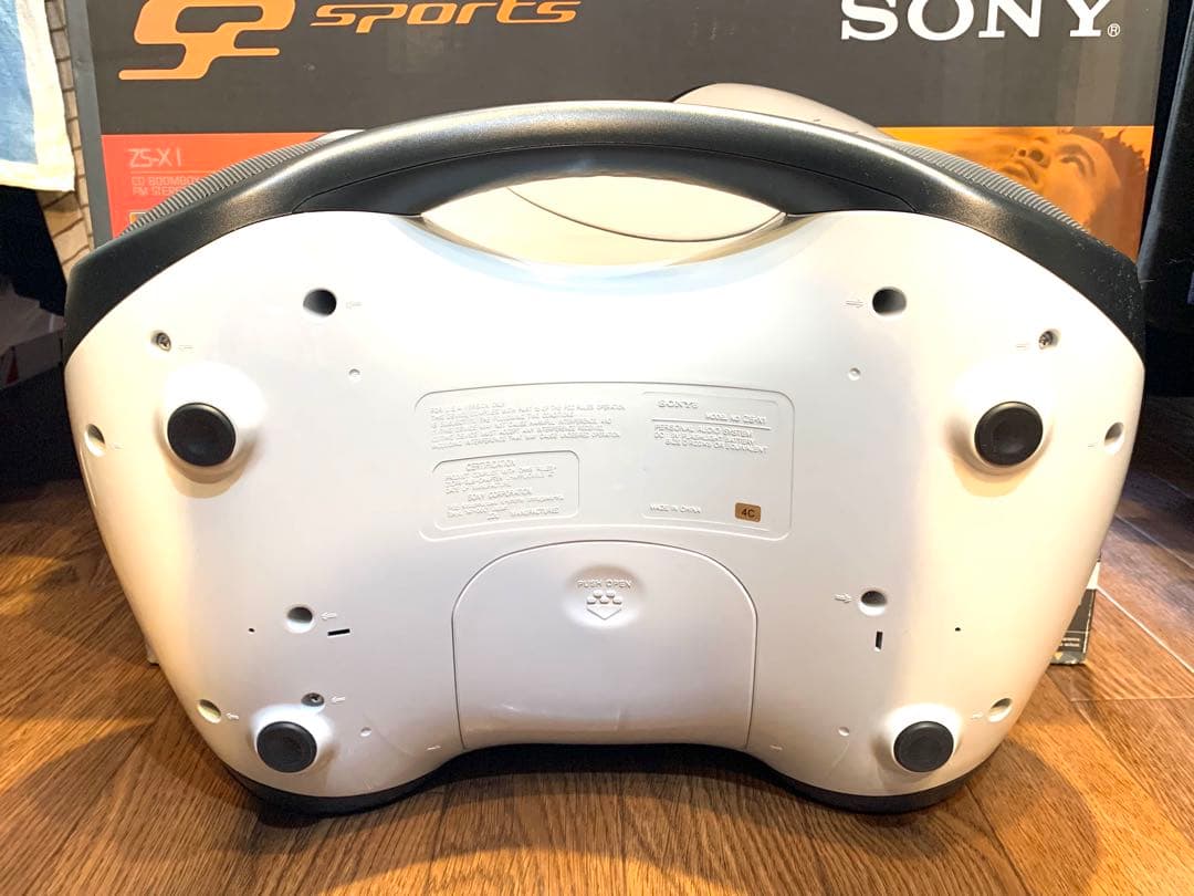 希少 未使用 SONY ソニー ZS-X1 海外モデル CDラジオプレーヤー