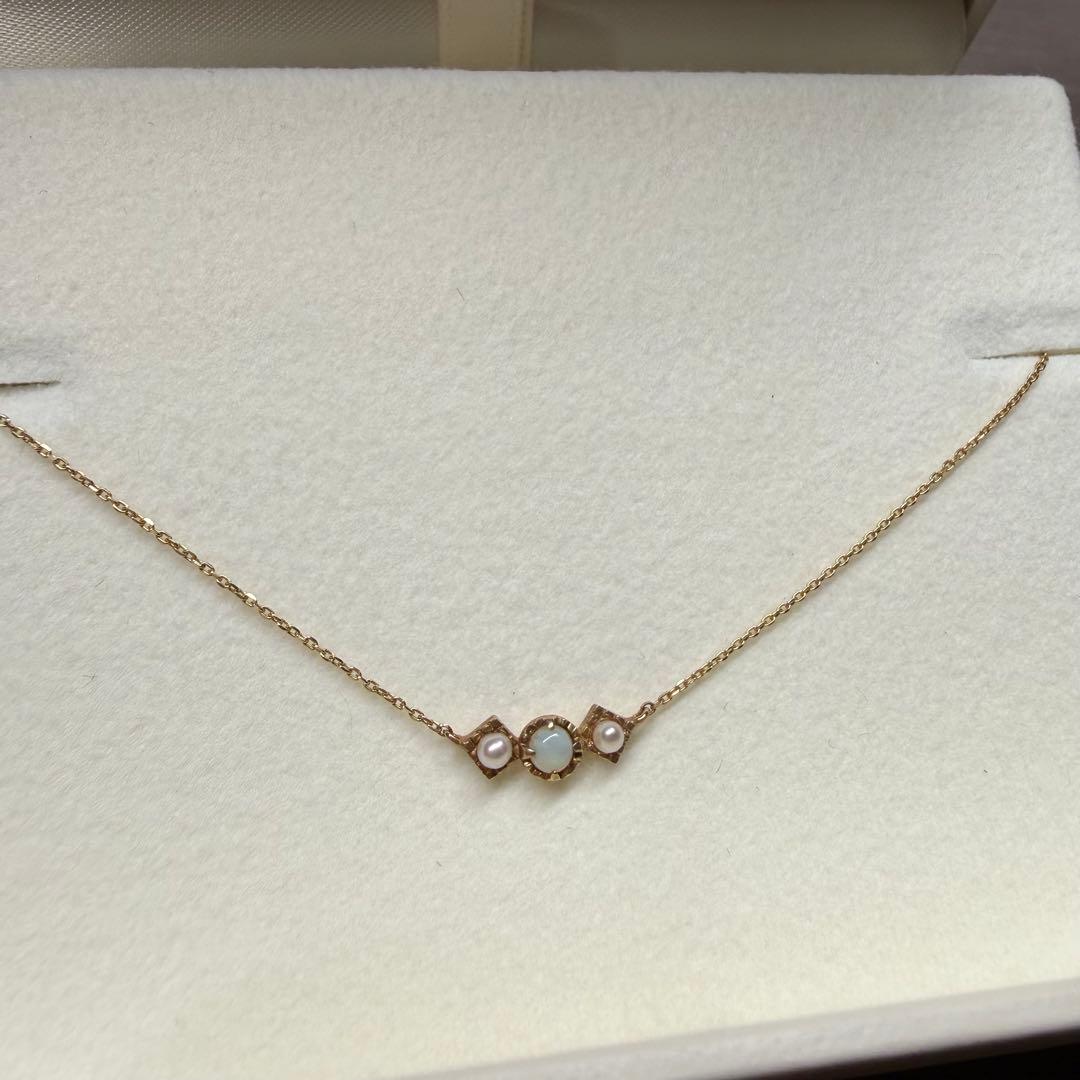 2*い様 お値下げ！美品❤︎ete K10 YG オパール×淡水パール
