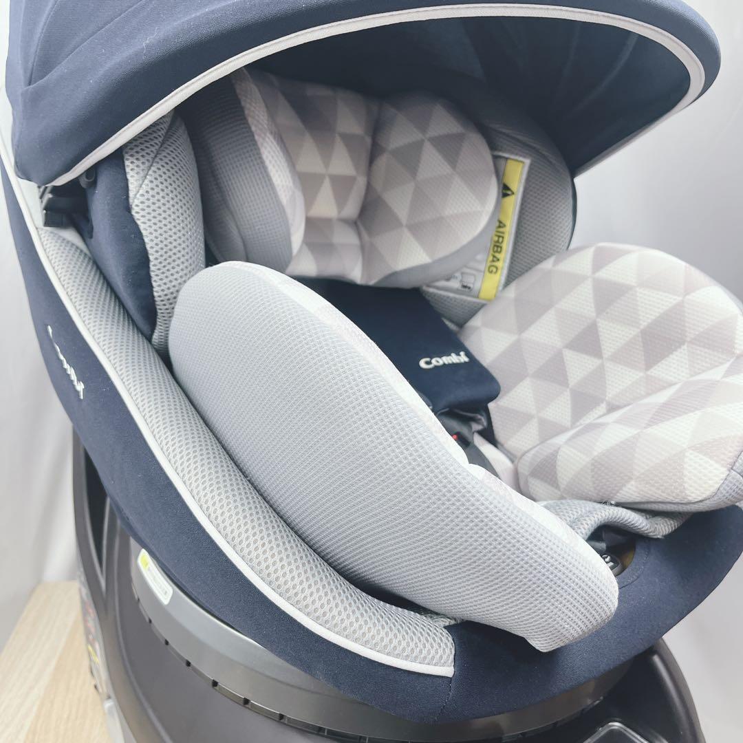 コンビ クルムーヴスマート ISOFIX エッグショック 回転式チャイルドシート