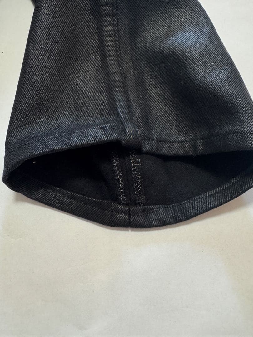 Levi's リーバイス 501 後染め ブラック ラバーコーティング USA製