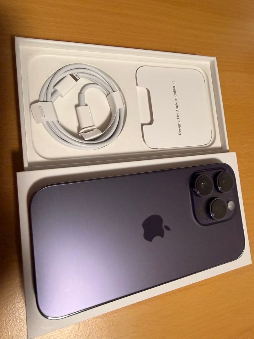iPhone 14 Pro ディープパープル　SIMフリー 256GB