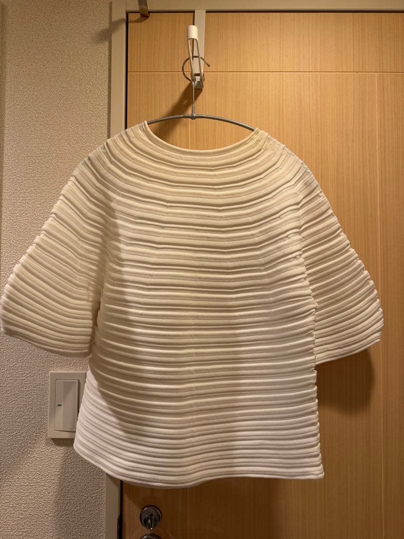 PLEATS PLEASE ホワイト 半袖 トップス