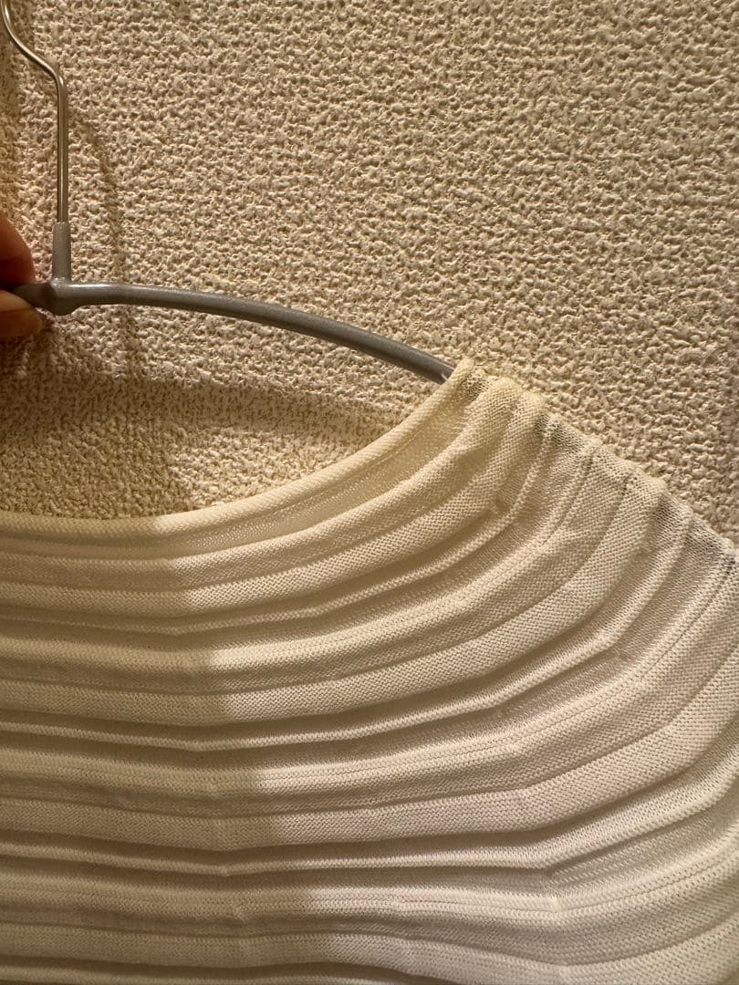 PLEATS PLEASE ホワイト 半袖 トップス