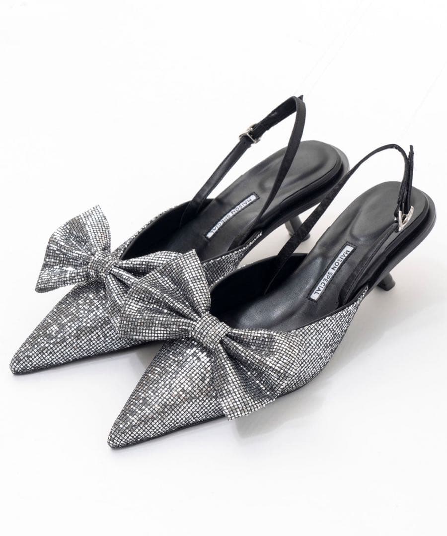 MAISON SPECIAL 2wayRibbonMule/2WAリボンミュール