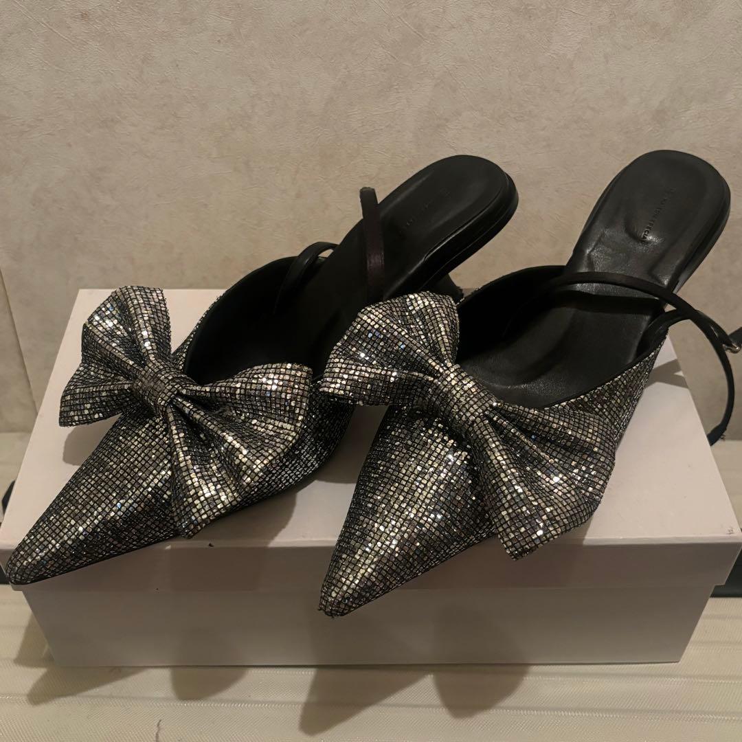 MAISON SPECIAL 2wayRibbonMule/2WAリボンミュール