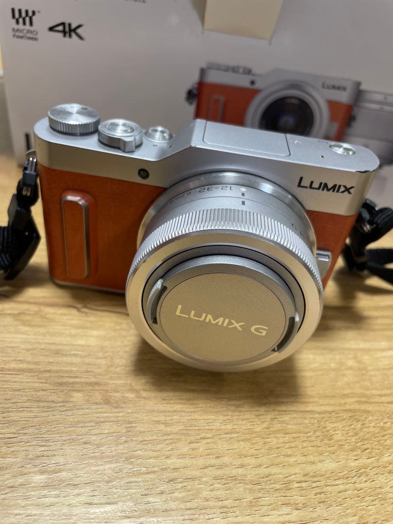 LUMIX DC-GF10W ミラーレス一眼カメラ オレンジ/シルバー