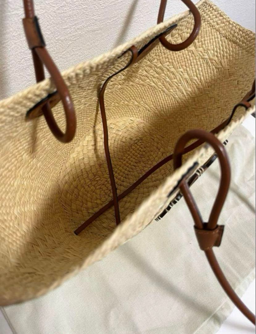 定価124000円美品 アナグラム かごバッグ