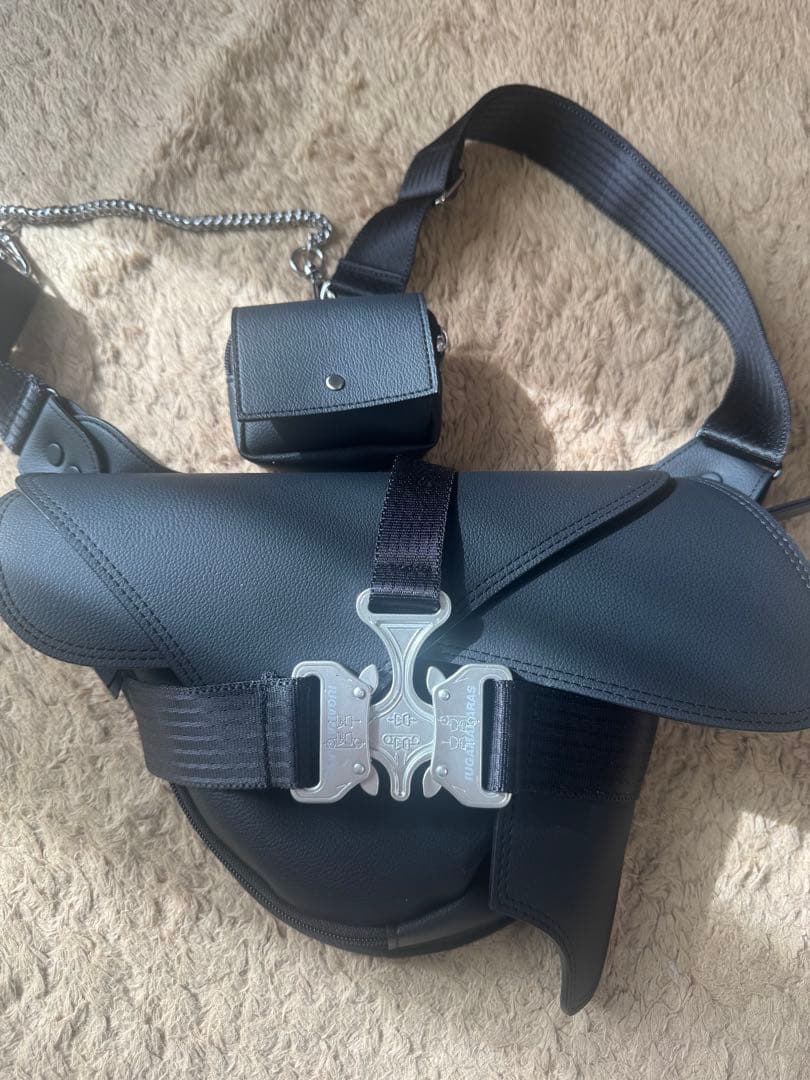 バッグ IUGAMAKARAS Triple CoveredCrowBucklebag