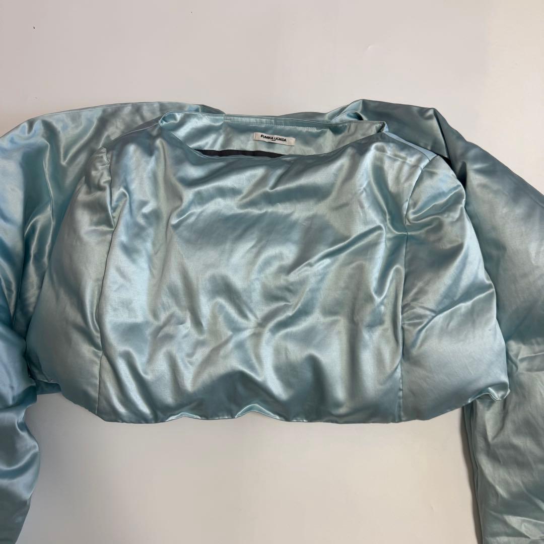 FUMIKA UCHIDAフミカウチダ ポンチョ　マフラー　ダウン　ケープ