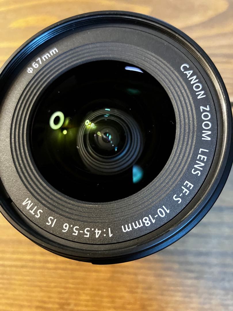 Canon EF-S 10-18mm F/4.5-5.6 極美品　軽量自撮り配信