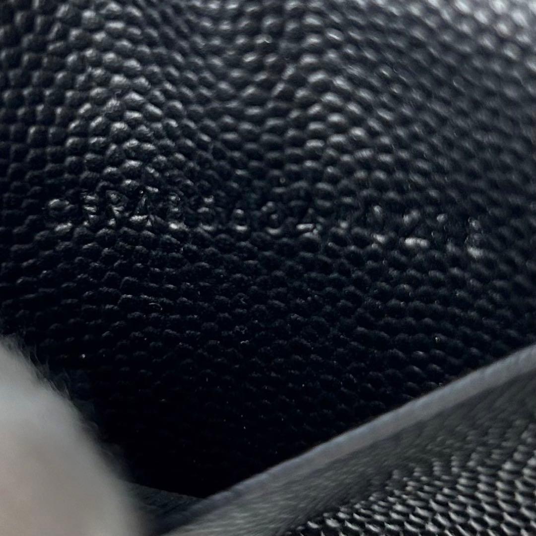 ✨美品✨　イヴ サンローラン　ロゴグラム　6連　キーケース　ブラック　状態良好◎