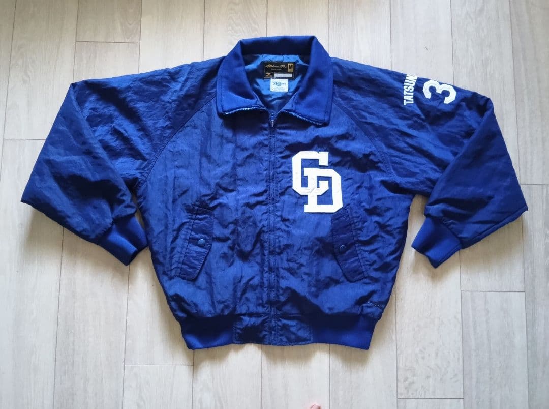 【プロモデル】中日　ドラゴンズ　立浪　グランドコート　ミズノプロ　M